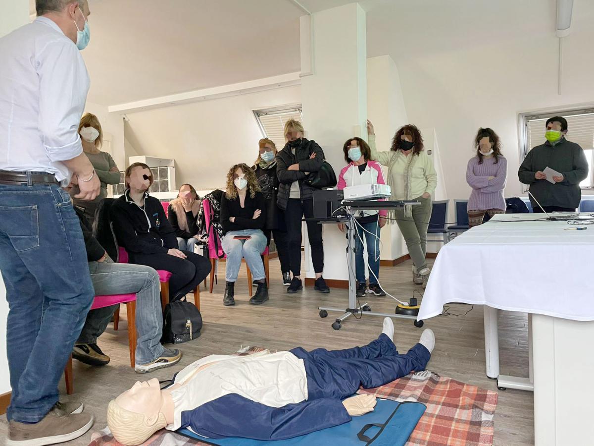 Corso di primo soccorso - Esercitazioni